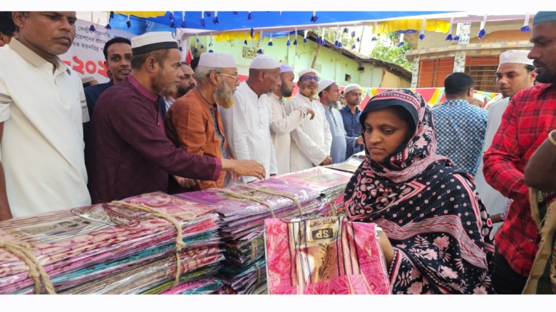 গোয়াইনঘাটে মানবতার কল্যাণে প্রবাসী নজরুল ইসলাম: ৮ শতাধিক পরি